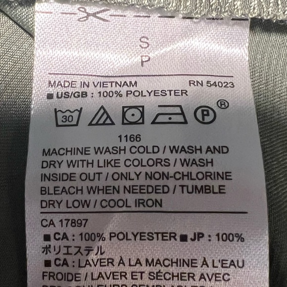 Banana Republic Green 3/4 Sleeve Hi Low Blouse Top - Picture 9 of 10